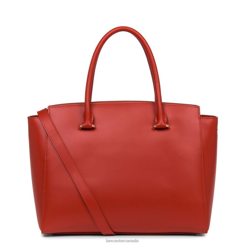 Women Handbag Smooth Or Lightweight 4J6H3083 Bag Rouge Lancaster Paris
