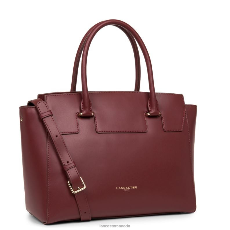Women Handbag Smooth Or Lightweight 4J6H3086 Bag Betterave Lancaster Paris