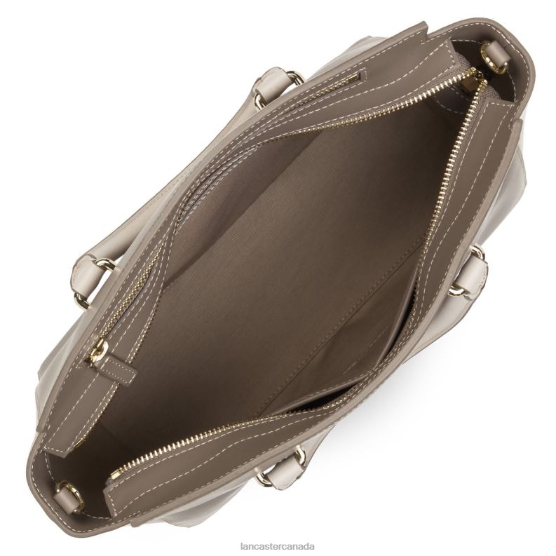 Women Handbag Smooth Or Lightweight 4J6H3089 Bag Taupe-Nude Fonce-Galet Rose Lancaster Paris