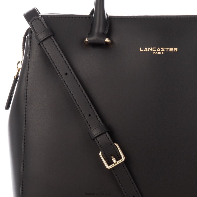 Women Handbag Smooth Or Lightweight 4J6H3090 Bag Noir Lancaster Paris