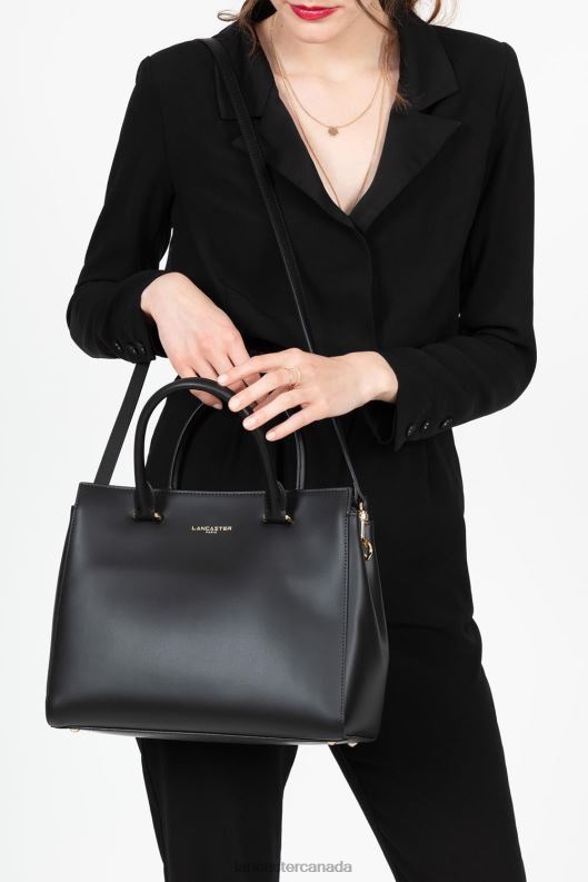 Women Handbag Smooth Or Lightweight 4J6H3090 Bag Noir Lancaster Paris