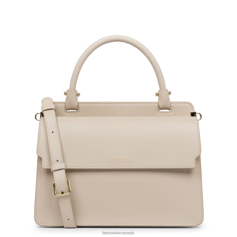 Women Handbag Smooth Or Lightweight 4J6H3710 Bag Galet Rose Lancaster Paris