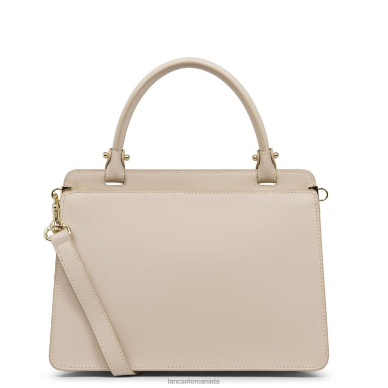 Women Handbag Smooth Or Lightweight 4J6H3710 Bag Galet Rose Lancaster Paris