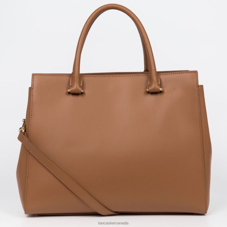 Women Handbag Smooth Or New 4J6H3092 Bag Camel Lancaster Paris