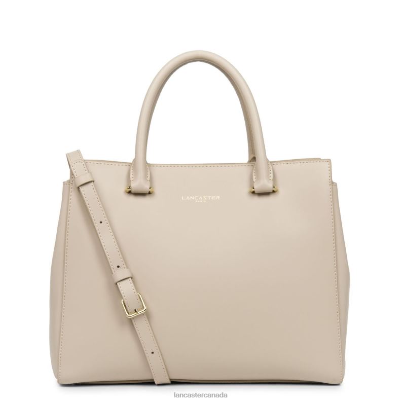 Women Handbag Smooth Or New 4J6H3097 Bag Galet Rose Lancaster Paris