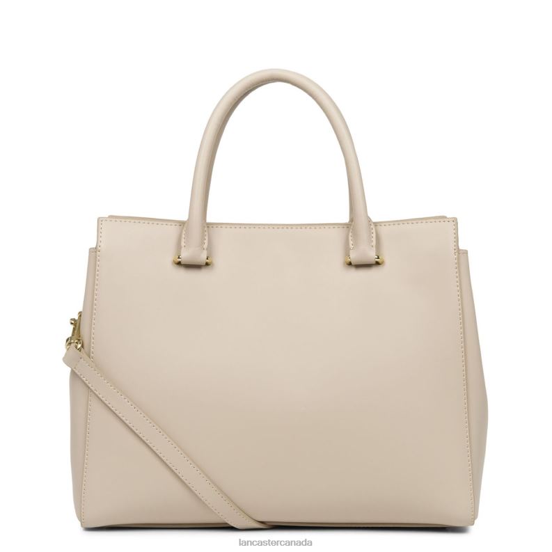 Women Handbag Smooth Or New 4J6H3097 Bag Galet Rose Lancaster Paris