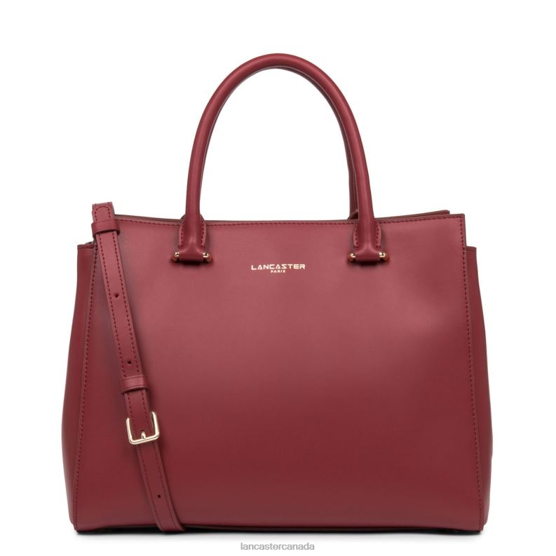 Women Handbag Smooth Or New 4J6H3098 Bag Betterave Lancaster Paris