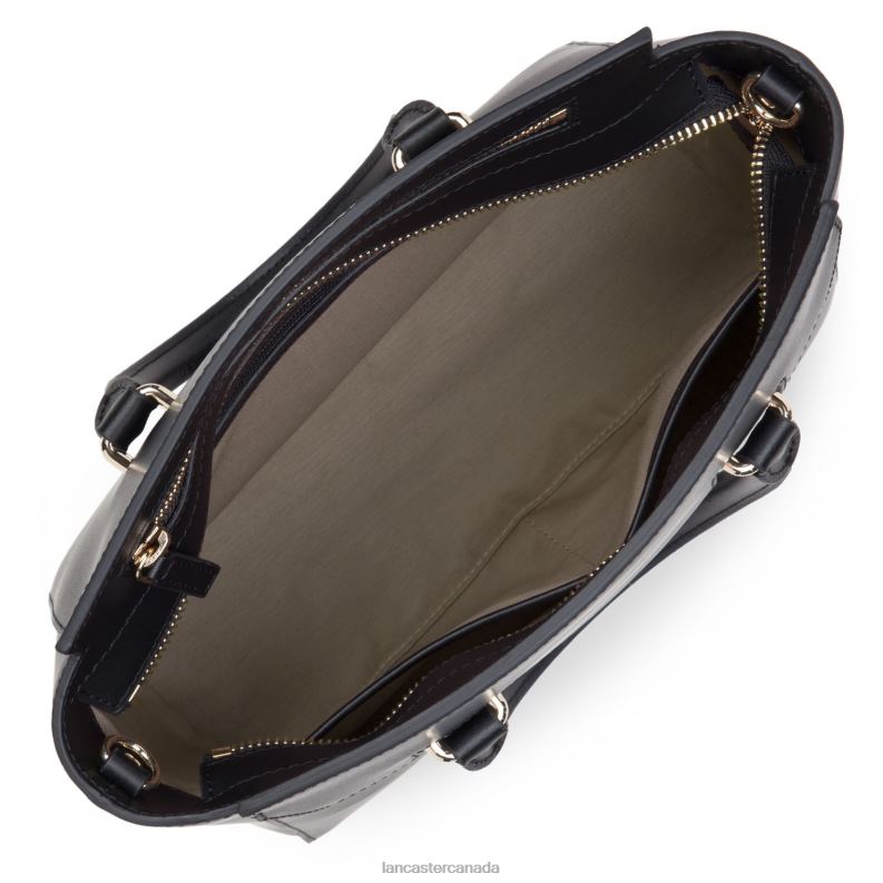 Women Handbag Smooth Or New 4J6H3540 Bag Noir Lancaster Paris