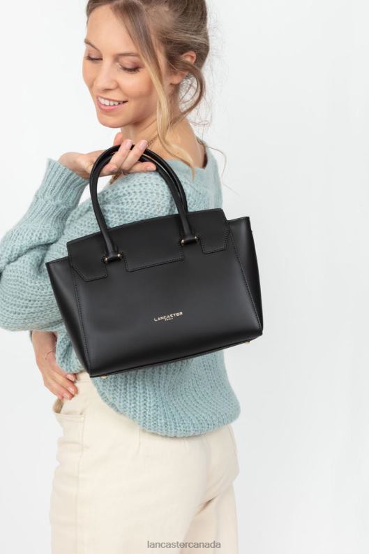 Women Handbag Smooth Or New 4J6H3540 Bag Noir Lancaster Paris