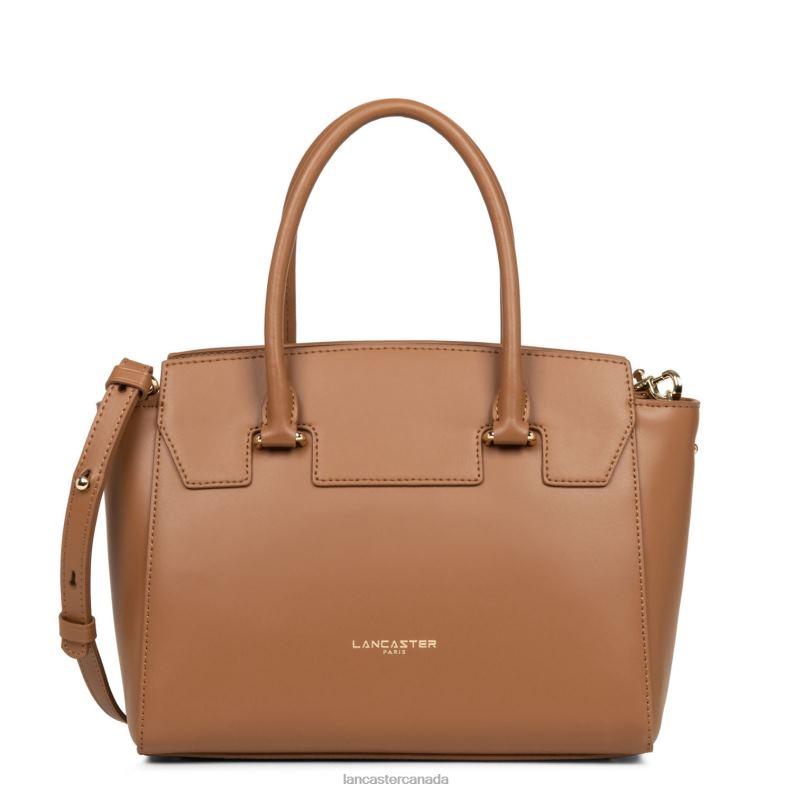 Women Handbag Smooth Or New 4J6H3542 Bag Camel Lancaster Paris