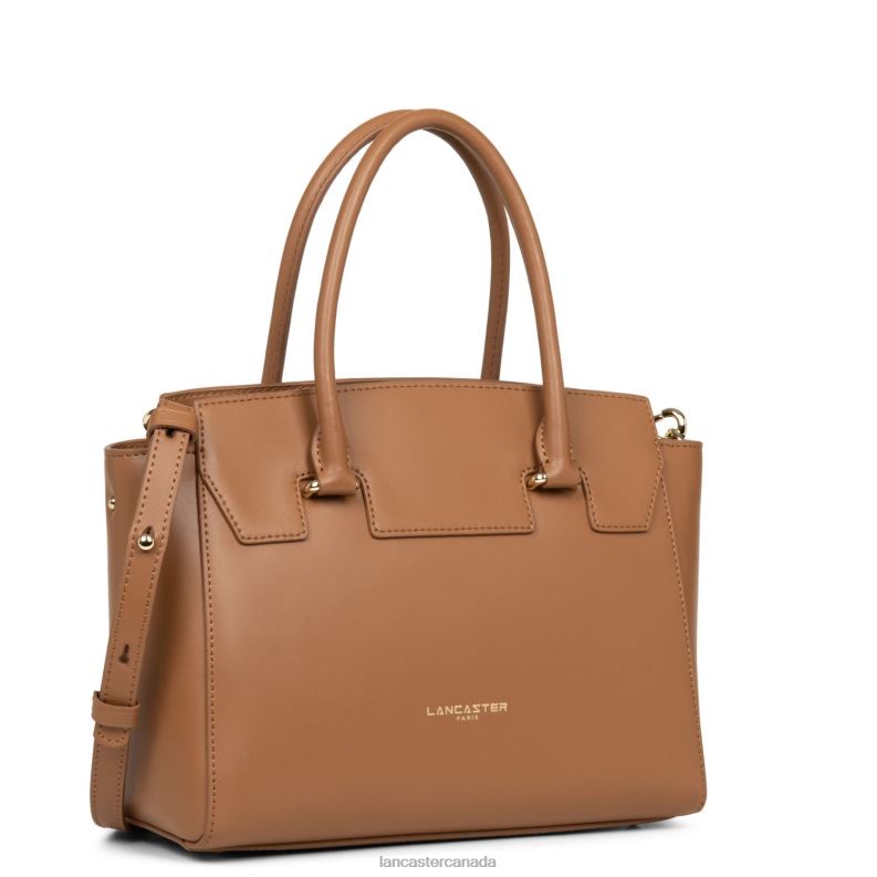 Women Handbag Smooth Or New 4J6H3542 Bag Camel Lancaster Paris