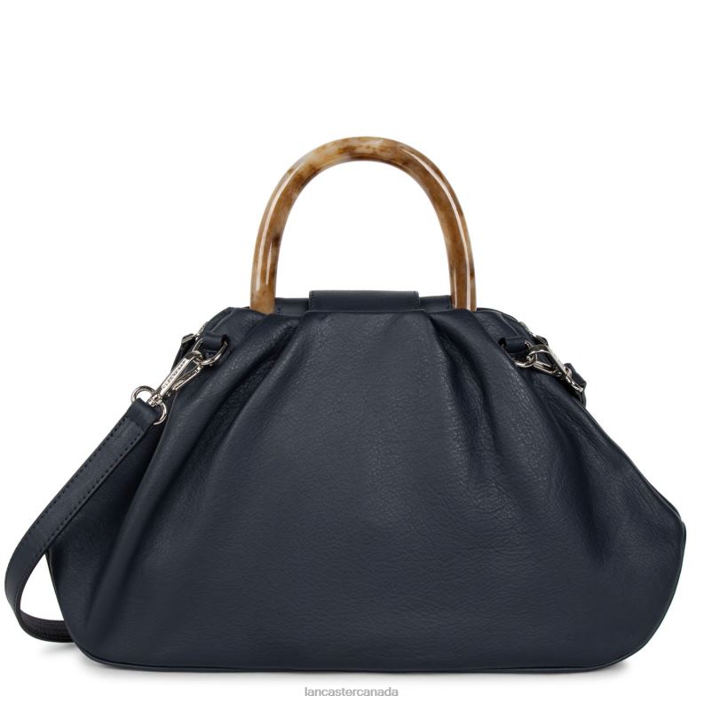 Women Handbag Soft Marble 4J6H3688 Bag Bleu Fonce Lancaster Paris