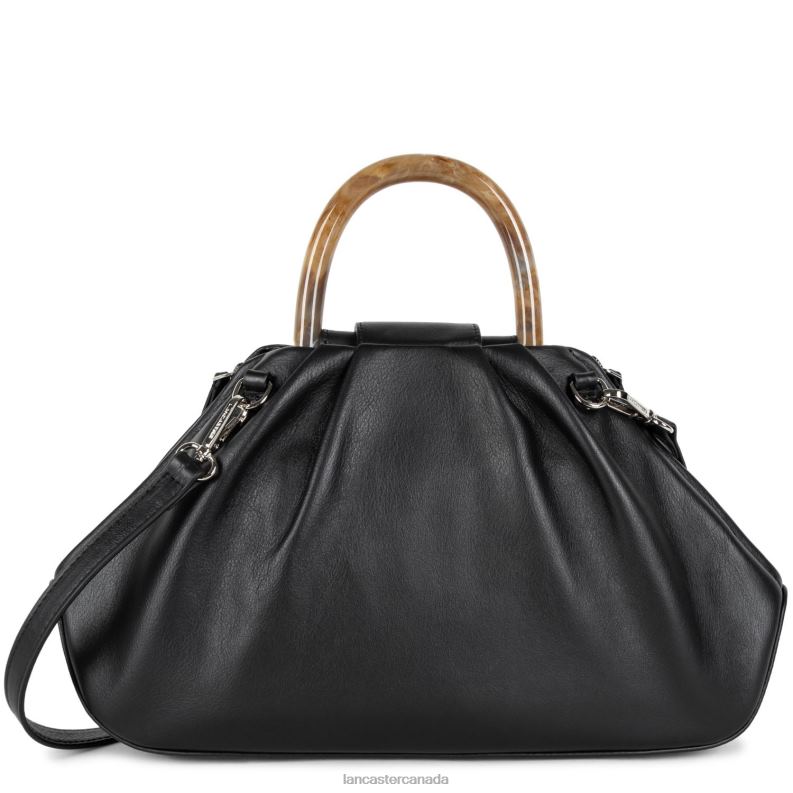 Women Handbag Soft Marble 4J6H3689 Bag Noir Lancaster Paris
