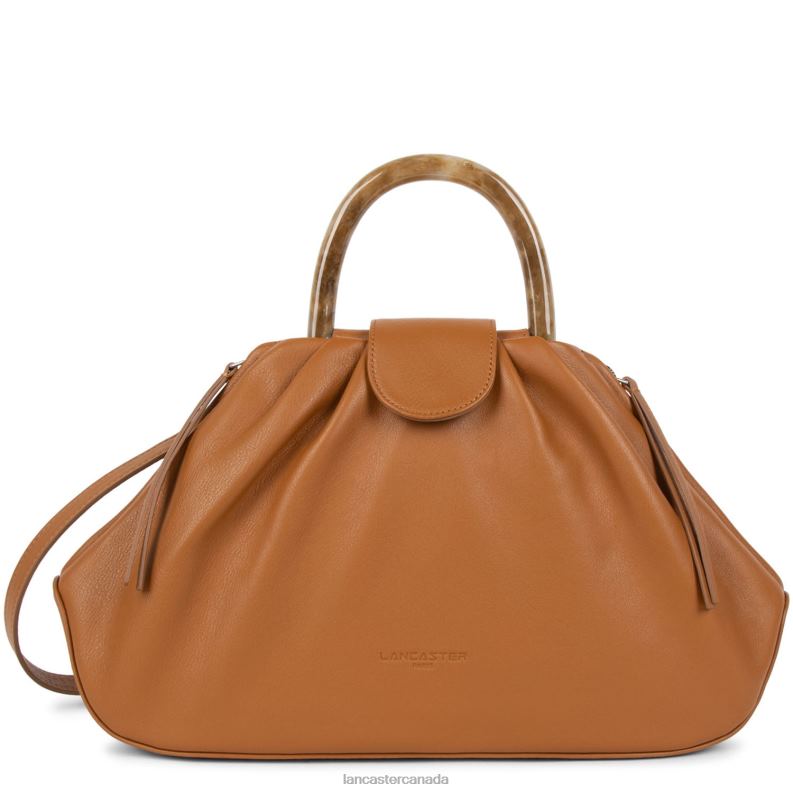 Women Handbag Soft Marble 4J6H3690 Bag Camel Lancaster Paris