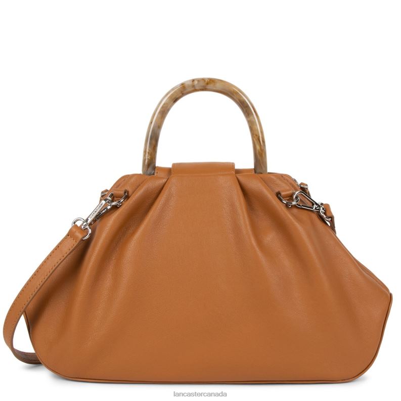 Women Handbag Soft Marble 4J6H3690 Bag Camel Lancaster Paris