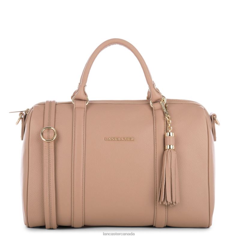 Women Large Duffle Bag Mademoiselle Ana 4J6H3017 Bag Nude Lancaster Paris