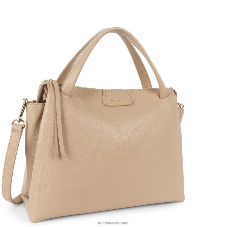 Women Large Handbag Dune 4J6H2608 Bag Beige Fonce Lancaster Paris