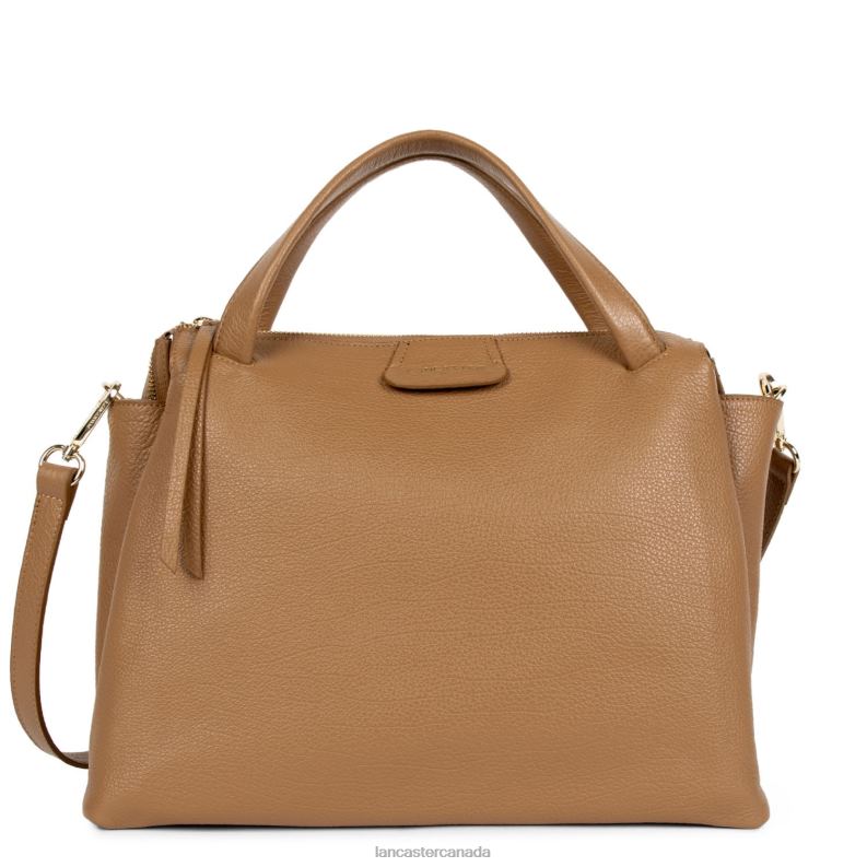 Women Large Handbag Dune 4J6H2609 Bag Camel Lancaster Paris