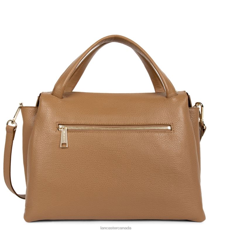 Women Large Handbag Dune 4J6H2609 Bag Camel Lancaster Paris