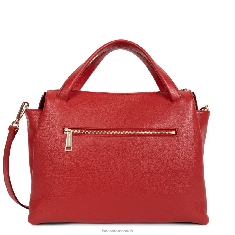 Women Large Handbag Dune 4J6H2613 Bag Rouge Lancaster Paris
