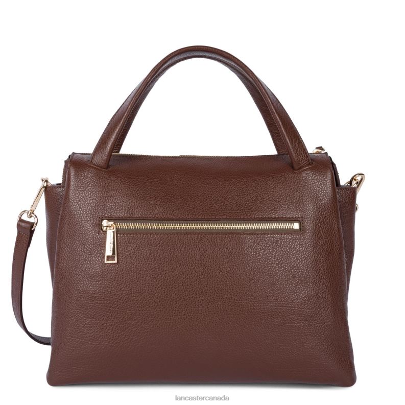 Women Large Handbag Dune 4J6H2615 Bag Chataigne Lancaster Paris