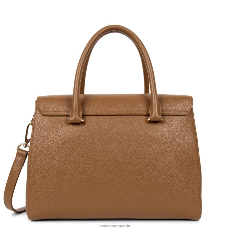 Women Large Handbag Foulonne Milano 4J6H353 Bag Camel Lancaster Paris