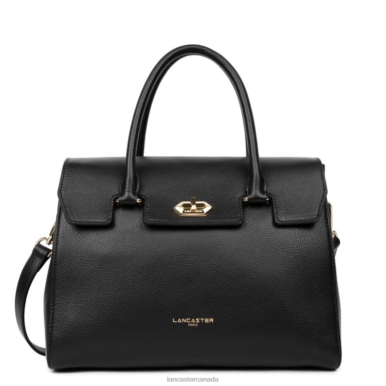 Women Large Handbag Foulonne Milano 4J6H355 Bag Noir Lancaster Paris