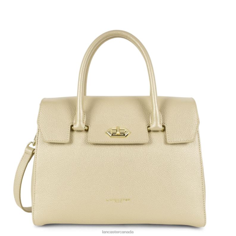 Women Large Handbag Foulonne Milano 4J6H356 Bag Champagne Lancaster Paris