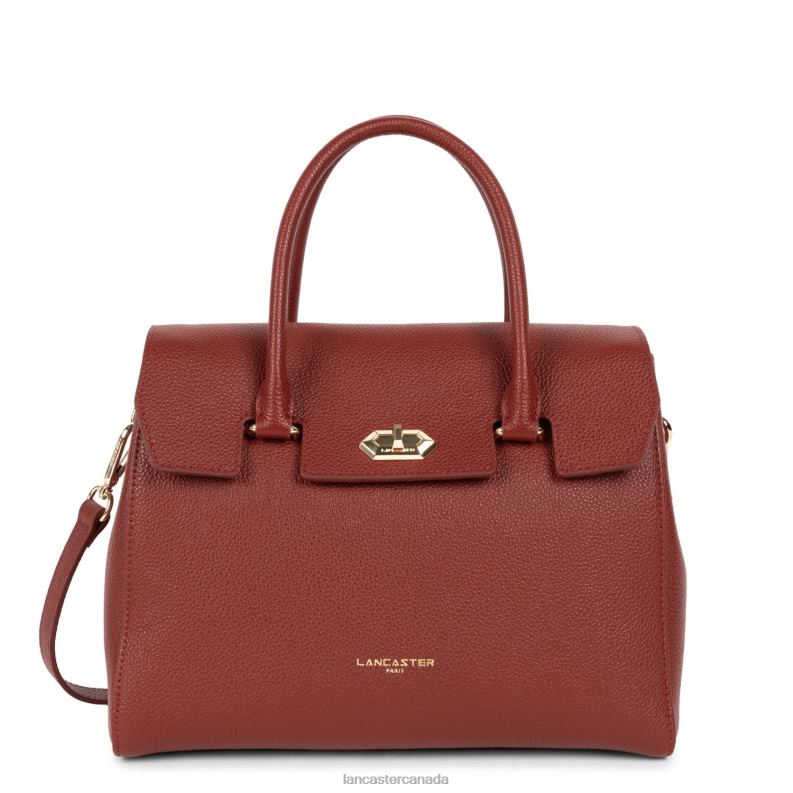Women Large Handbag Foulonne Milano 4J6H357 Bag Carmin Lancaster Paris