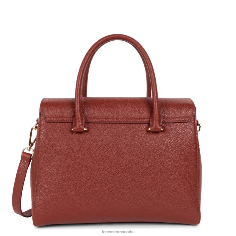 Women Large Handbag Foulonne Milano 4J6H357 Bag Carmin Lancaster Paris