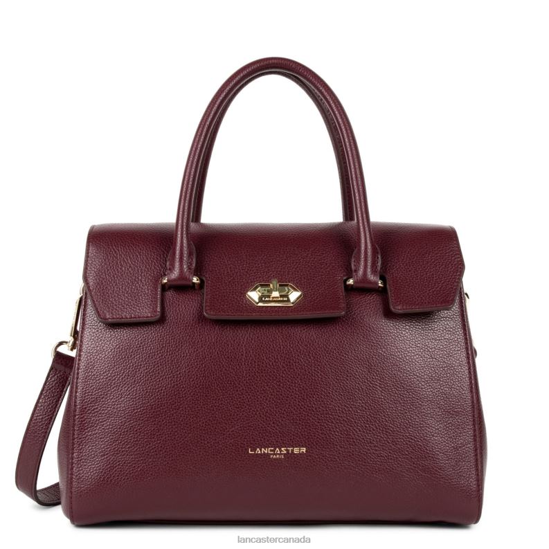 Women Large Handbag Foulonne Milano 4J6H359 Bag Pourpre Lancaster Paris