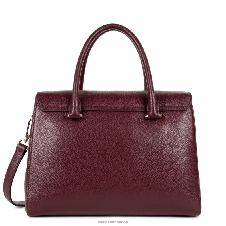 Women Large Handbag Foulonne Milano 4J6H359 Bag Pourpre Lancaster Paris