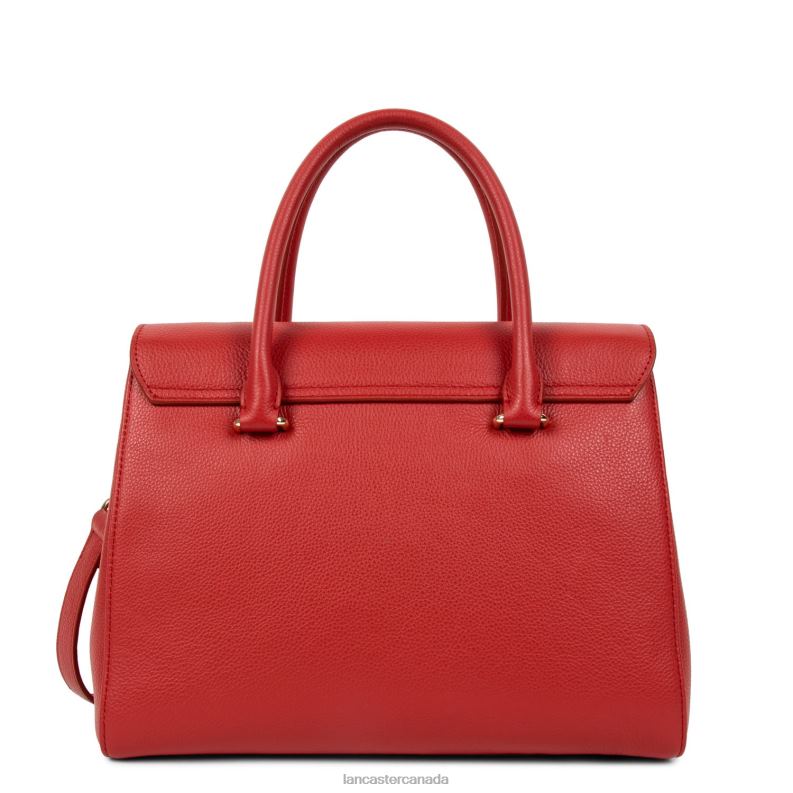 Women Large Handbag Foulonne Milano 4J6H360 Bag Rouge Lancaster Paris