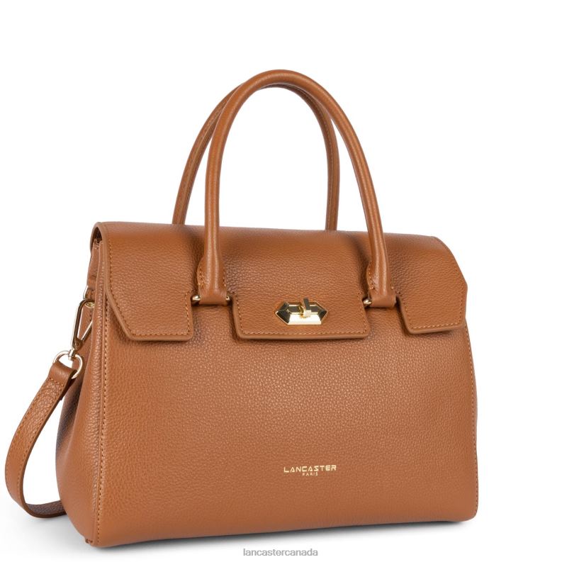 Women Large Handbag Foulonne Milano 4J6H361 Bag Caramel Lancaster Paris