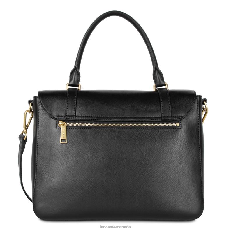 Women Large Handbag Legende 4J6H2875 Bag Noir Lancaster Paris
