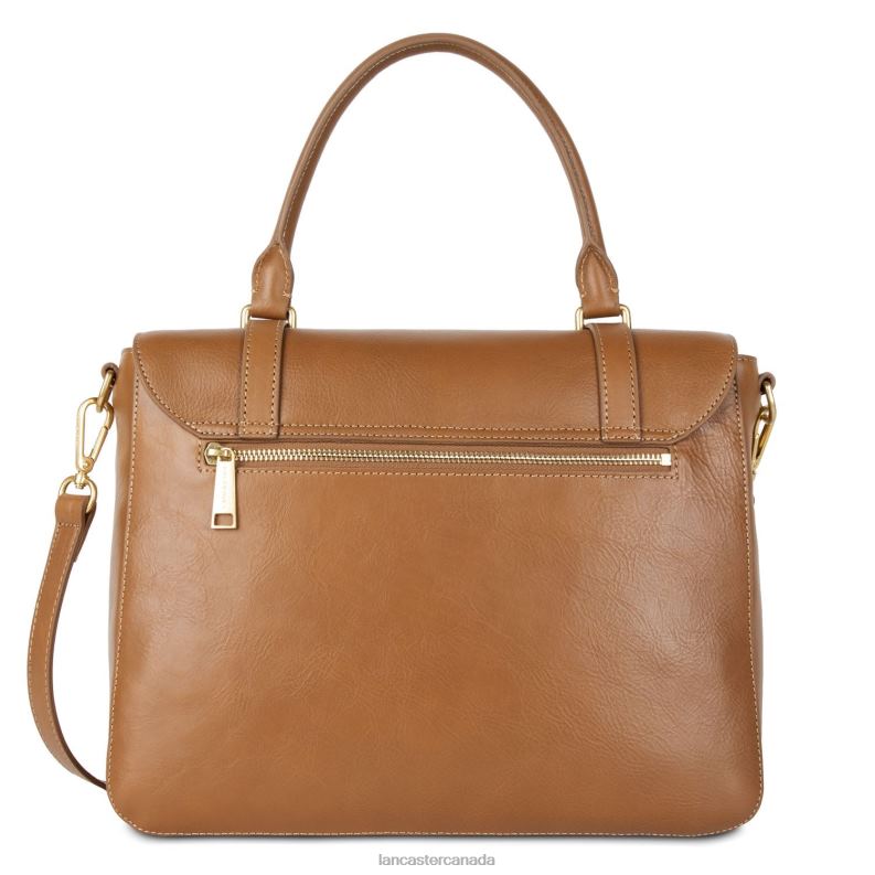 Women Large Handbag Legende 4J6H2876 Bag Camel Lancaster Paris