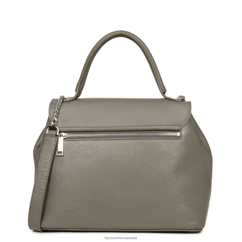 Women Large Handbag Pia 4J6H2675 Bag Gris Lancaster Paris