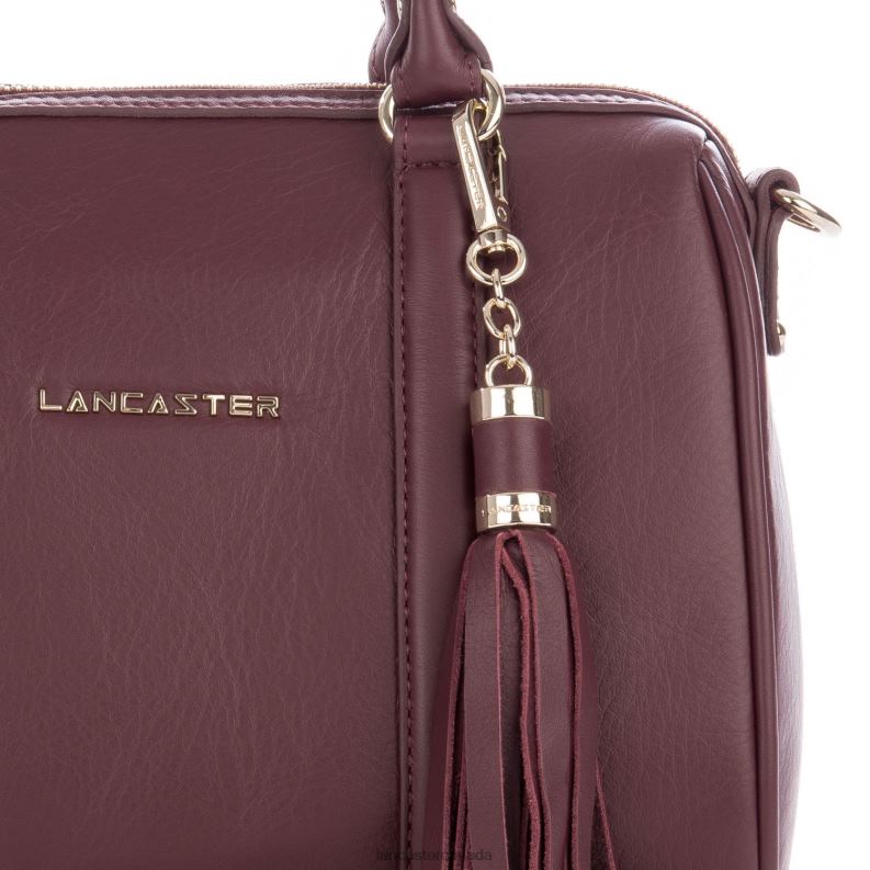 Women M Duffle Bag Mademoiselle Ana 4J6H3005 Bag Bordeaux Lancaster Paris