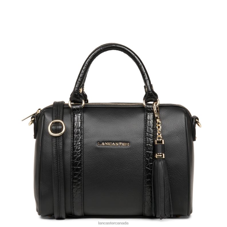 Women M Duffle Bag Mademoiselle Ana 4J6H3010 Bag Noir Croco Lancaster Paris