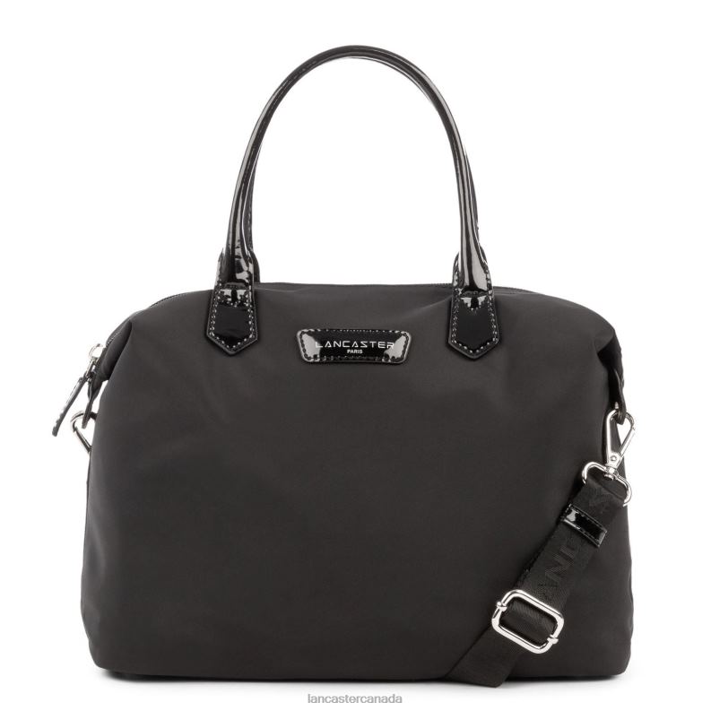 Women M Handbag Basic Verni 4J6H3046 Bag Noir Lancaster Paris