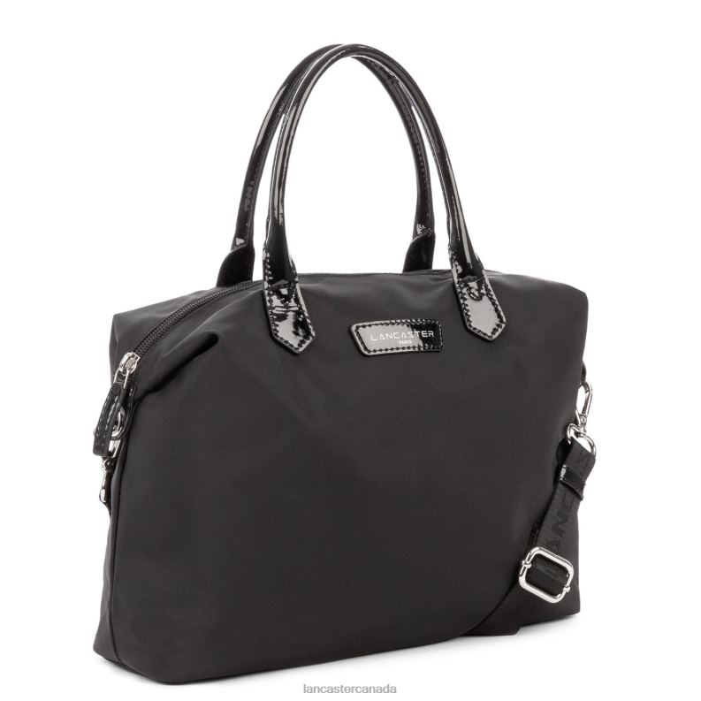Women M Handbag Basic Verni 4J6H3046 Bag Noir Lancaster Paris