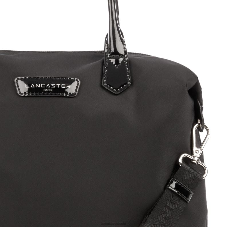Women M Handbag Basic Verni 4J6H3046 Bag Noir Lancaster Paris