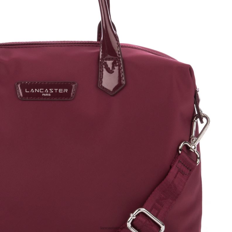 Women M Handbag Basic Verni 4J6H3050 Bag Bordeaux Lancaster Paris