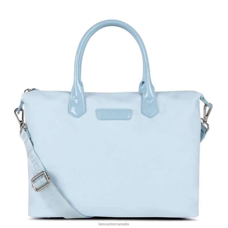Women M Handbag Basic Verni 4J6H3052 Bag Bleu Ciel Lancaster Paris