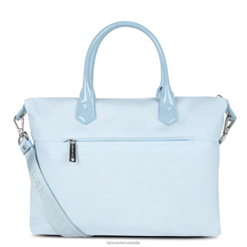 Women M Handbag Basic Verni 4J6H3052 Bag Bleu Ciel Lancaster Paris