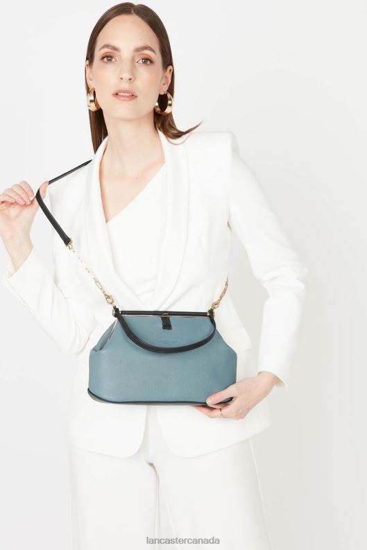 Women M Handbag Dream Wild 4J6H3255 Bag Bleu Cendre Lancaster Paris