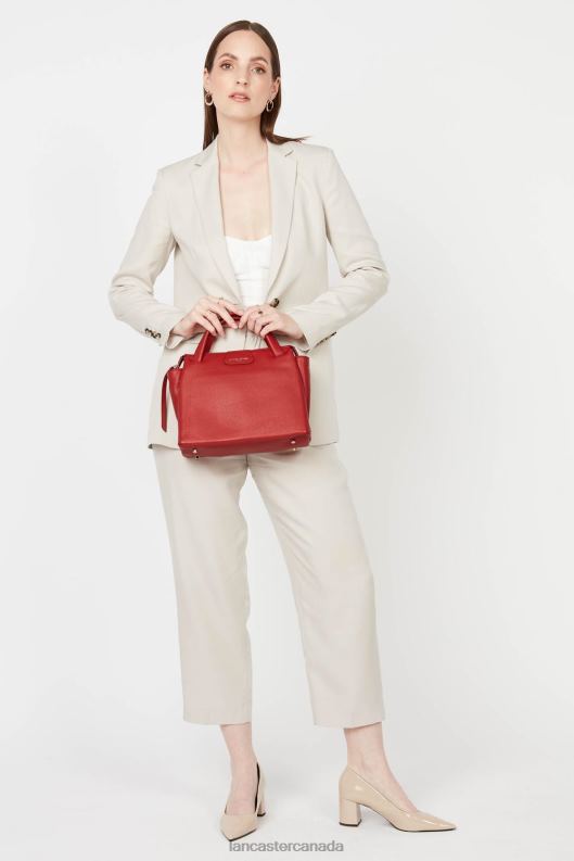 Women M Handbag Dune New 4J6H2589 Bag Rouge Lancaster Paris