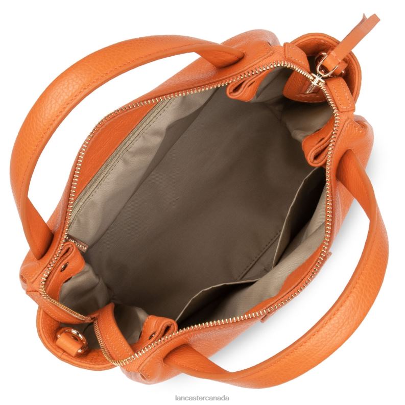 Women M Handbag Dune New 4J6H2594 Bag Orange Lancaster Paris