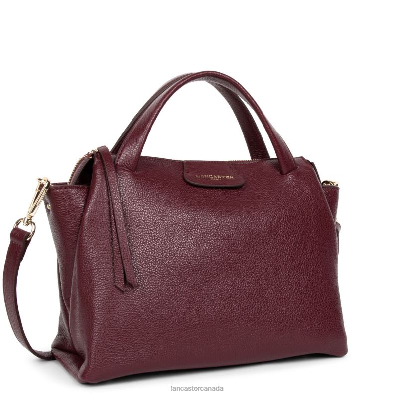 Women M Handbag Dune New 4J6H2597 Bag Pourpre Lancaster Paris