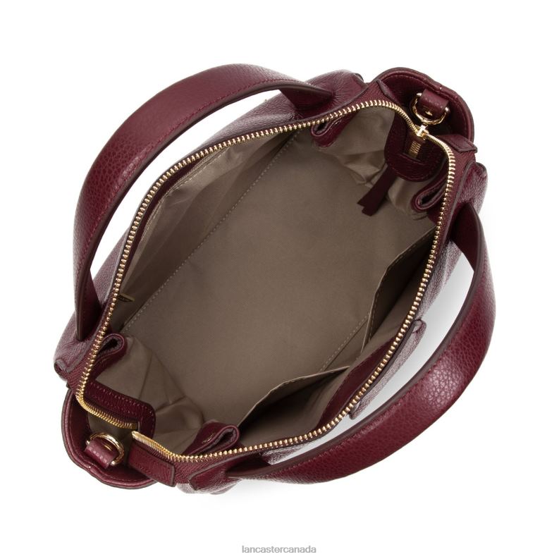 Women M Handbag Dune New 4J6H2597 Bag Pourpre Lancaster Paris
